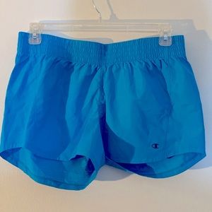 NWOT Champion Bright Blue Running Shorts Size L